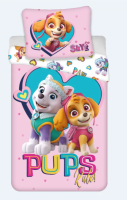 Posten oblieky Paw Patrol Pink Girls IV bavlna