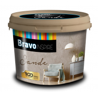 BRAVO INSPIRE SANDE - Dekoratvna farba do interiru 1 L