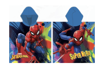 Detsk pono s kapuckou Spiderman blue