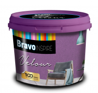 BRAVO INSPIRE VELOUR - Dekoran farba s jemnm efektom 1 L